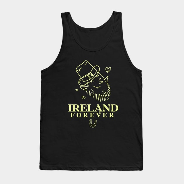 Ireland Forever St Patricks Tank Top by clothdesignera